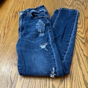 Racan Women’s ripped blue jeans size 29